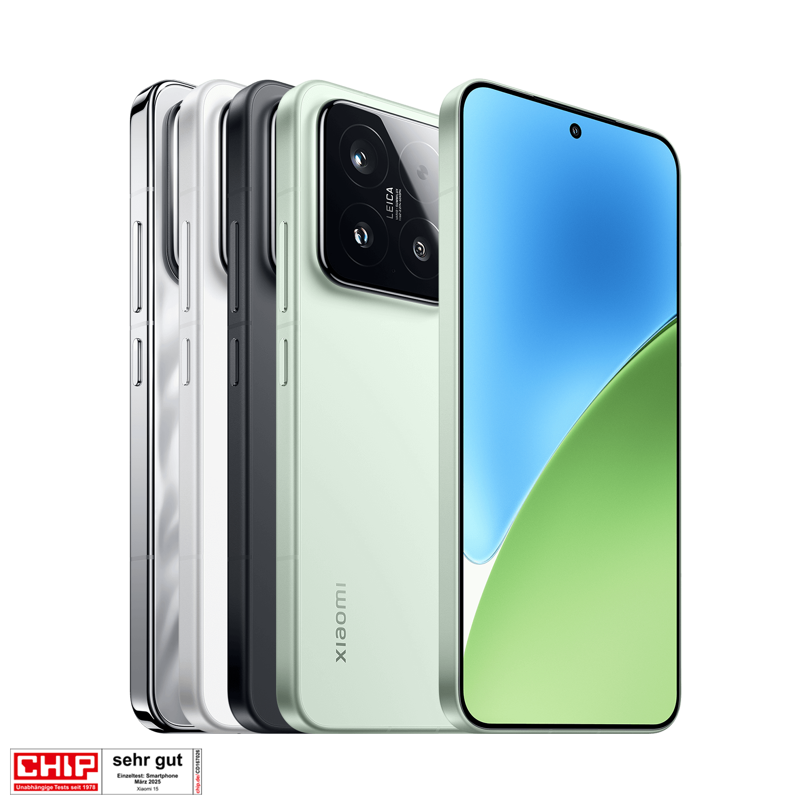 Xiaomi 15 in Weiß