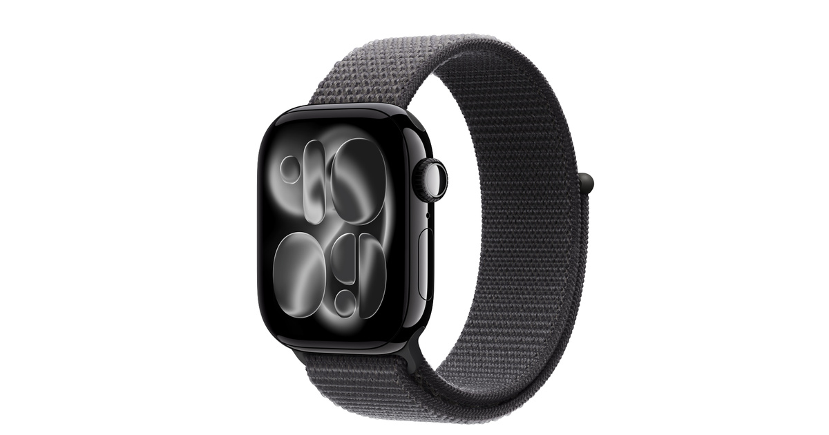 Apple Watch Series 11 GPS 42 mm Diamantschwarz